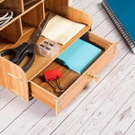 Wooden Desktop Pen Organiser - Boxzy